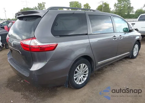 2017 Toyota Sienna Xle 8 Passenger из США, поврежденный, VIN 5TDYZ3DC2HS817588